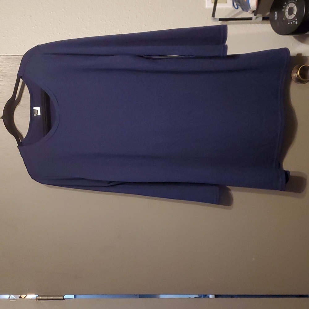 Bell sleeve tunic